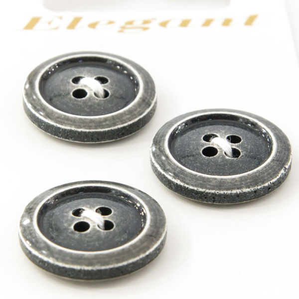 Пуговицы ELEGANT. Арт 14807-20-BLACK/3