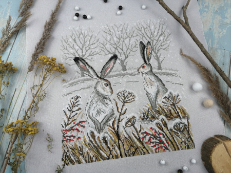 Набор для вышивания "Беляки". Арт 03.014.31