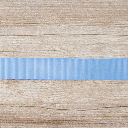 Лента репсовая SAFISA, 25 мм, 25 м, цвет 65 голубой. Арт 350-25мм-65