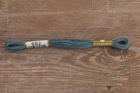 Мулине COSMO однотонный цвет  982       . Арт 25-6/982       