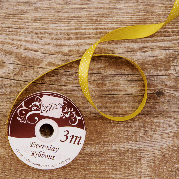 Лента в рулоне для скрап-проектов, цвет золотой. Арт ANT378405