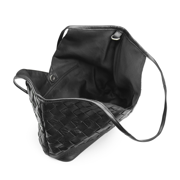 Шоппер плетеный "Dosy" Black. Арт QB-4511R1/Black