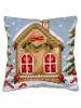 Набор для вышивания подушки "Пряничный домик". Арт PN-0214117