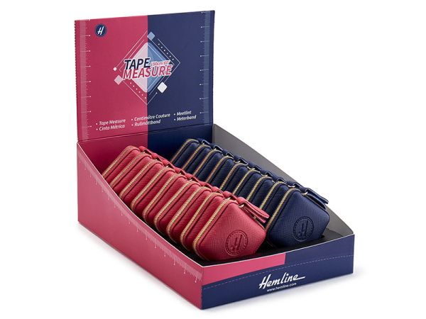 Сантиметр-рулетка из искуственной кожи, набор 18 шт. . Арт +253.HEM.2.DB