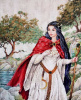 Набор для вышивания "Viviane, Dame du Lac" (Вивиан, Леди Озера). Арт 176-Z009 МК