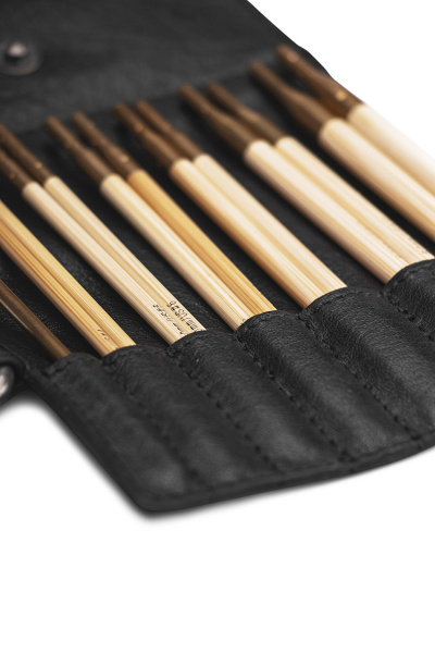 Органайзер для спиц и крючков "Carita D" Black. Арт QB-4620/Black