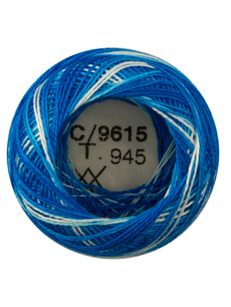 Мулине "Finca Perle"(Жемчужное), №16,мультиколорный цвет 9615. Арт 00009/16/9615           