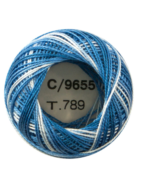 Мулине "Finca Perle"(Жемчужное"), №12,мультиколорный цвет 9655. Арт 00009/12/9655           