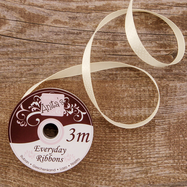 Лента в рулоне для скрап-проектов, цвет кремовый. Арт ANT378414