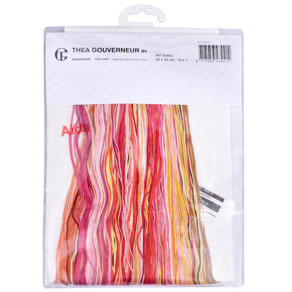 Набор для вышивания "Георгин", канва аида 16 ct. Арт 441A                    