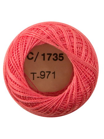 Мулине "Finca Perle"(Жемчужное"), №16,однотонный цвет 1735. Арт 00008/16/1735           