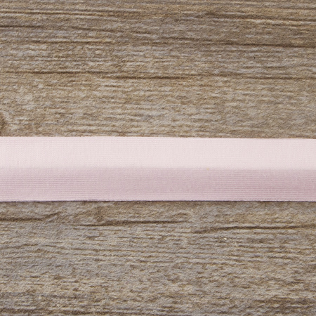 Косая бейка хлопок, 20 мм, 20 м, цвет 52, дымчачая роза. Арт 6598-20мм-52