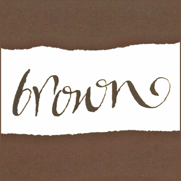 Чернила "Ink Colour Inspiration" для перьевых ручек и роллеров, 15 мл, цвет коричневый. Арт 17117/3