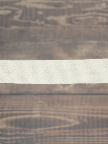 Тесьма киперная SAFISA, 25 мм, 25 м, цвет 21, бежевый. Арт 0270-25мм-21