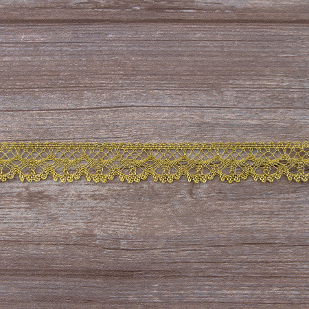 Кружево, 24 мм, золотой. Арт 1137/28