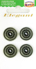 Пуговицы ELEGANT. Арт 12081-18-00003/4