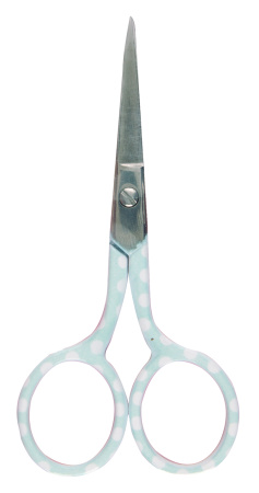 Ножницы  для вышивания "Горошки", 9 см. Арт B5429.BLUE