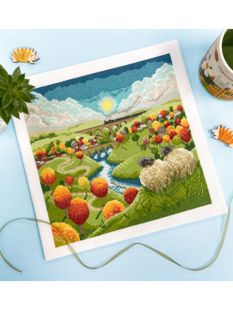 Набор для вышивания "Watching The World Go By". Арт XLP9