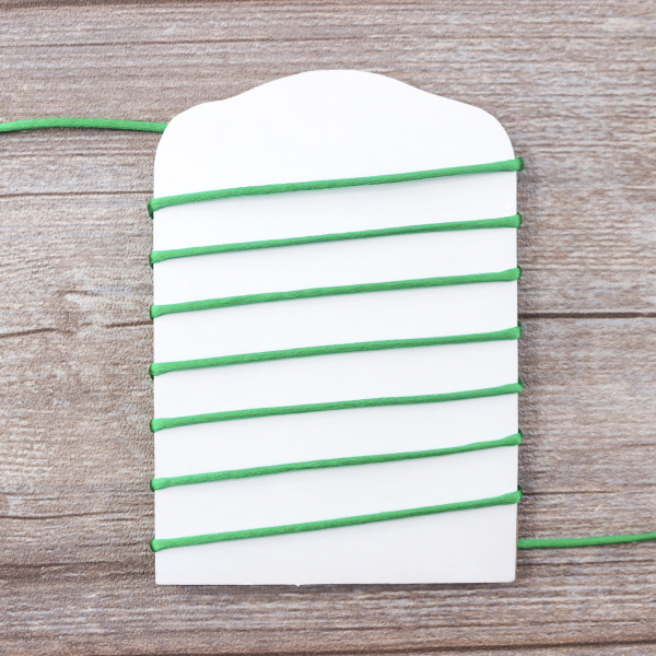 Шнур атласный SAFISA 2 мм, 25 м, цвет 25, зеленый. Арт 462-25                  