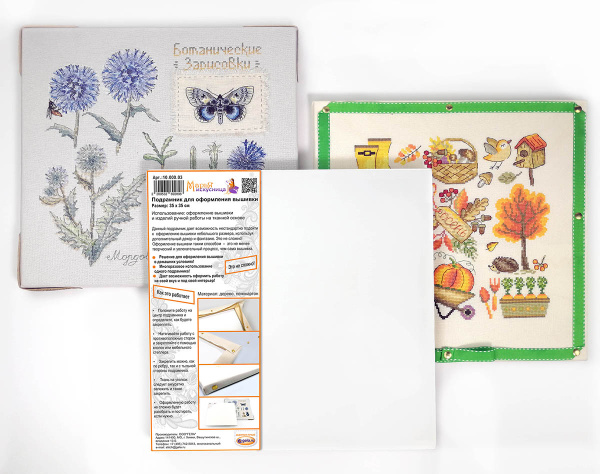 Подрамник для оформления вышивки 35 х 35 см. Арт 10.000.03