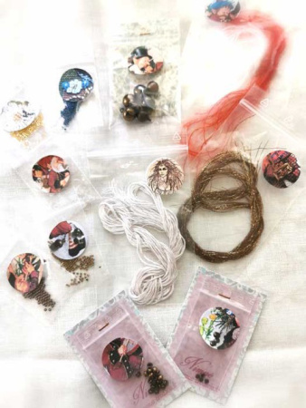 Набор для вышивания "Parade 20 years. LUXE" (Парад к 20-летию) . Арт 205-A056 MK