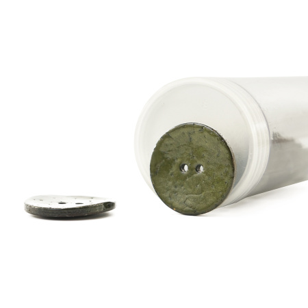 Пуговицы CONCEPT, размер 48, кокос, цвет COL.2 зеленый. Арт 1919H-048-COL.2