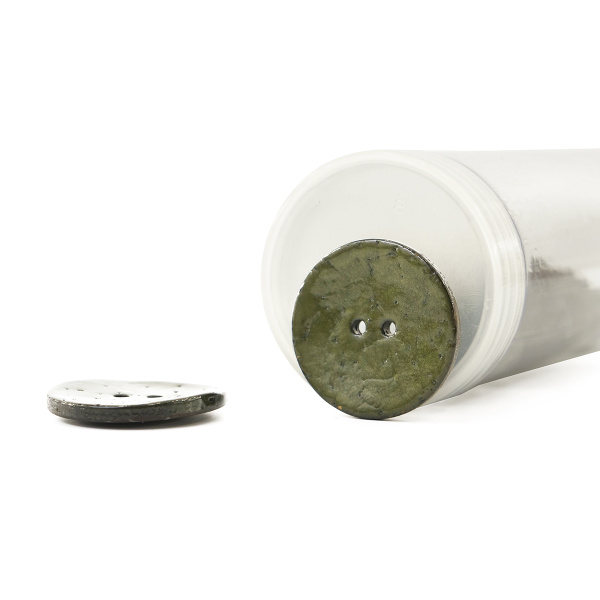 Пуговицы CONCEPT, размер 48, кокос, цвет COL.2 зеленый. Арт 1919H-048-COL.2