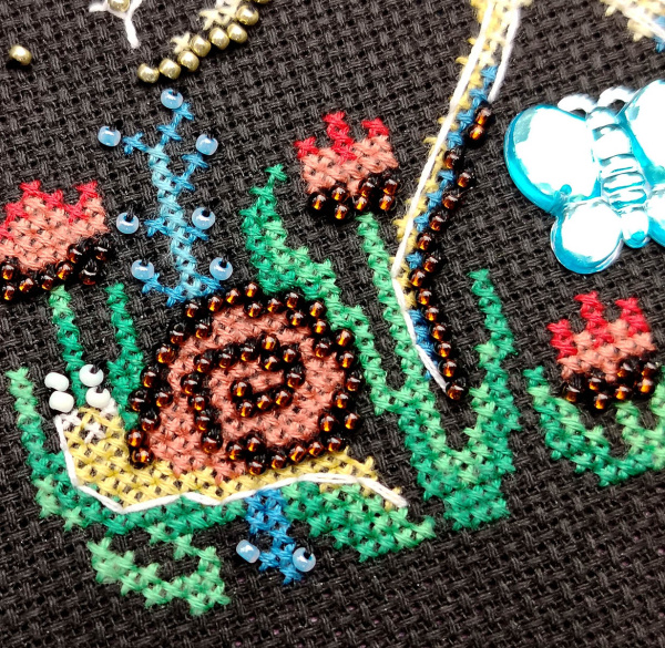 Набор для вышивания  "Сумеречный мотылек". Арт 13.003.64