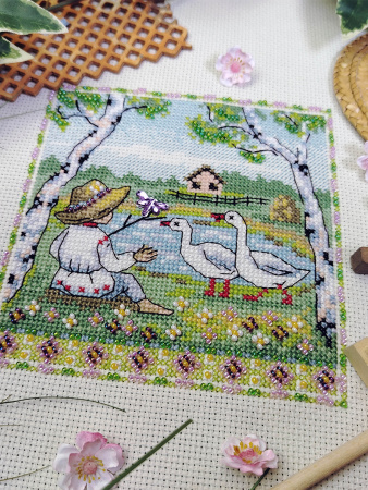 Набор для вышивания  "Пастушок". Арт 13.003.65