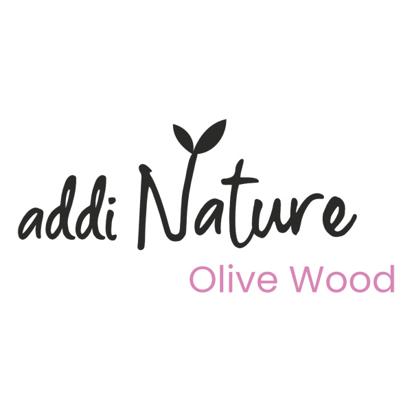 Крючок, вязальный с ручкой из оливкового дерева, addiNature №8, 17,5 см. Арт 577-7/8-15