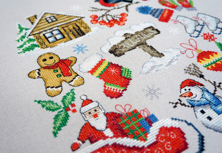 Набор для вышивания "Зима". Арт 11.002.25