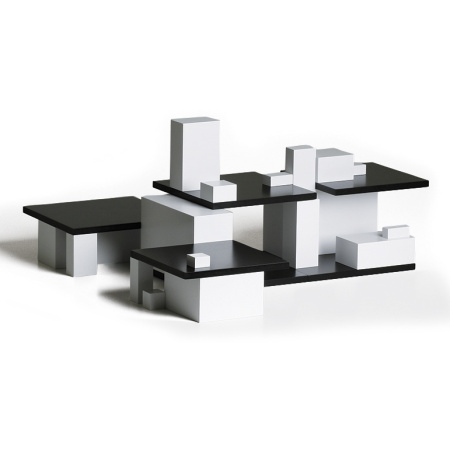 Конструктор дизайнерский NAEF CLASSIC "Tectus" 6+, золотое сечение, дерево, 2 цвета, 23 детали. Арт 9515