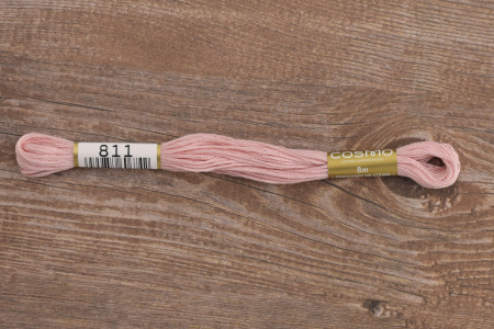 Мулине COSMO однотонный цвет  811       . Арт 25-6/811       