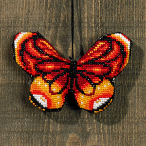 Набор для вышивания "Красная бабочка"