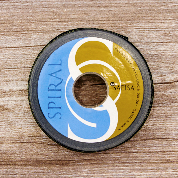 Лента жаккард SAFISA, 15 мм, 15 м, цвет 02. Арт 9208-15мм-02