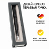 Ручка перьевая "Eleganza Classic" с синим картриджем, размер пера M, 0.5 мм, цвет корпуса черный . Арт 34564