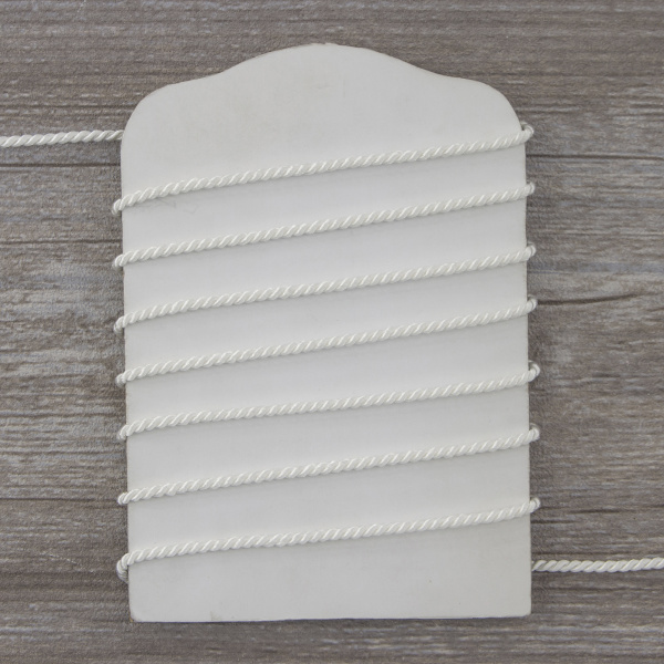 Шнур витой PEGA, белый, 2,8 мм. Арт 845213628B1101          