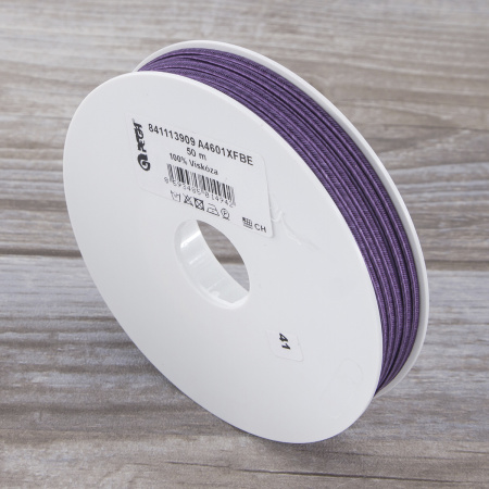 Шнур-сутаж PEGA, фиолетовый, 3 мм. Арт 841113909A4601