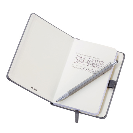 Блокнот с шариковой ручкой TROIKA . Арт NPP28/CK