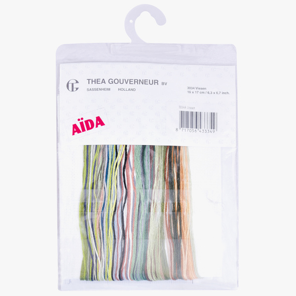 Набор для вышивания "Лов рыбы", канва лён 36 ct. Арт 3034                    