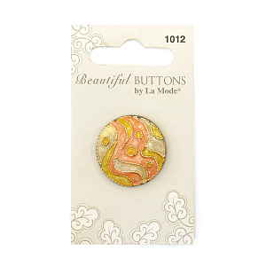 Пуговицы "Beautiful Buttons", Pink Swirl 