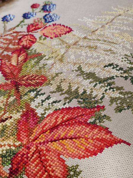 Набор для вышивания  "Жар-цвет". Арт 04.001.09