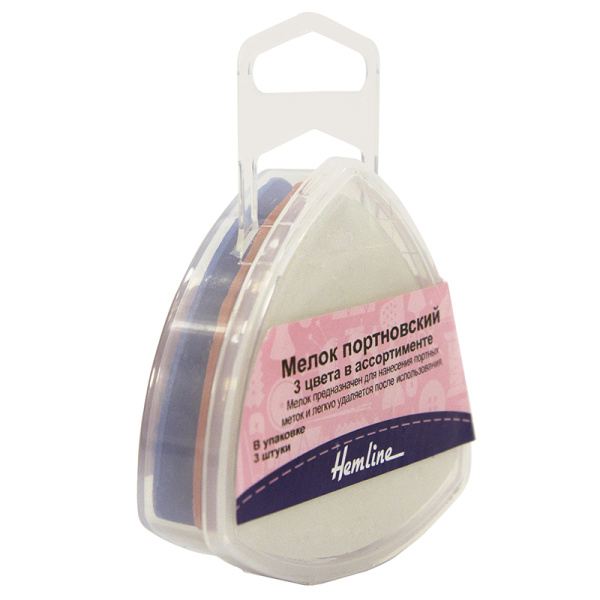 Мелки портновские для ткани, 3 цвета, 3 шт. Арт 250                     