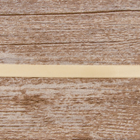 Лента атласная двусторонняя SAFISA, 8 мм, 25 м, цвет 21, персиковый айвори. Арт 110-8мм-21