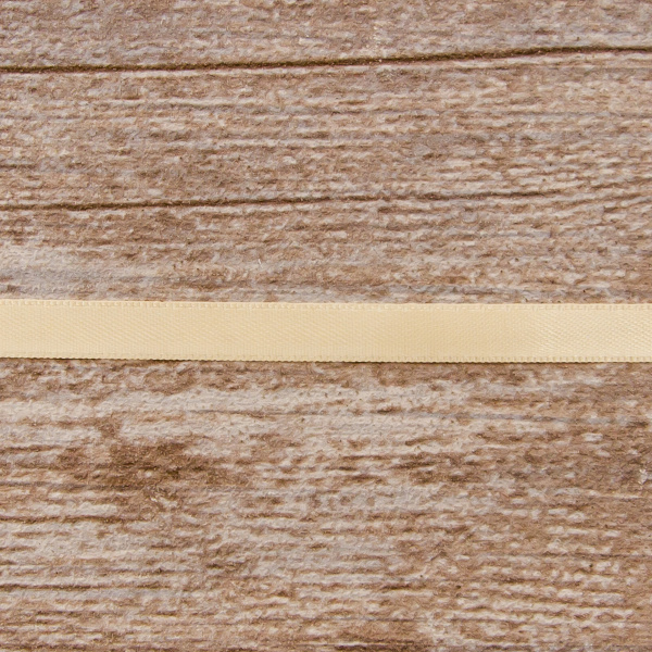 Лента атласная двусторонняя SAFISA, 8 мм, 25 м, цвет 21, персиковый айвори. Арт 110-8мм-21