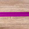 Косая бейка хлопок, 20 мм, 20 м, цвет 39, фиолетовый. Арт 6598-20мм-39