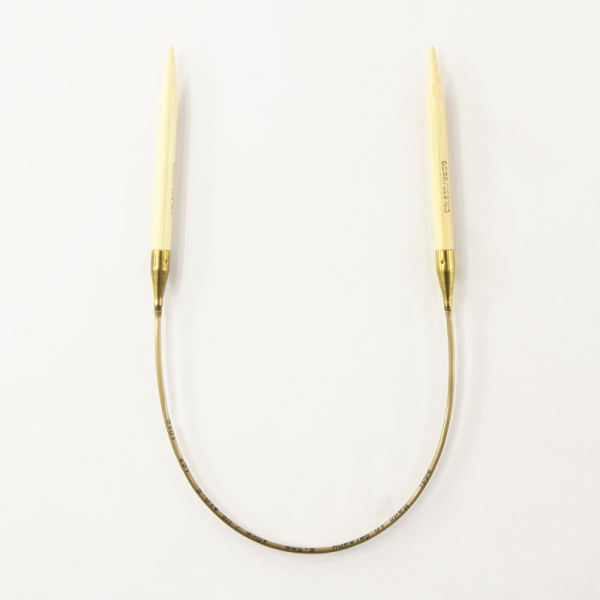 Спицы, круговые, бамбук addiNature BAMBOO №6,5, 40 см. Арт 555-7/6.5-40