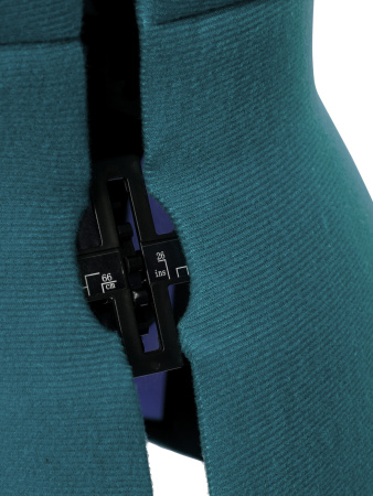 Манекен портновский раздвижной, размер S, цвет зеленый опал. Арт MR031.FG3280C/G002