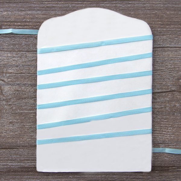 Лента для вышивания SAFISA на блистере, 4 мм, 5 м, цвет 69, светлая бирюза. Арт P111-4мм-69             