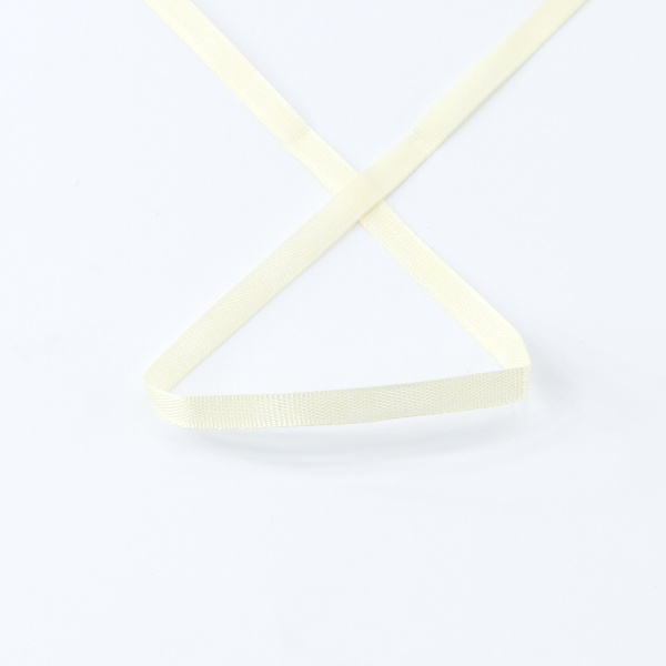Лента для вышивания SAFISA на блистере, 4 мм, 5 м, цвет 10, нежно-желтый. Арт P111-4мм-10             